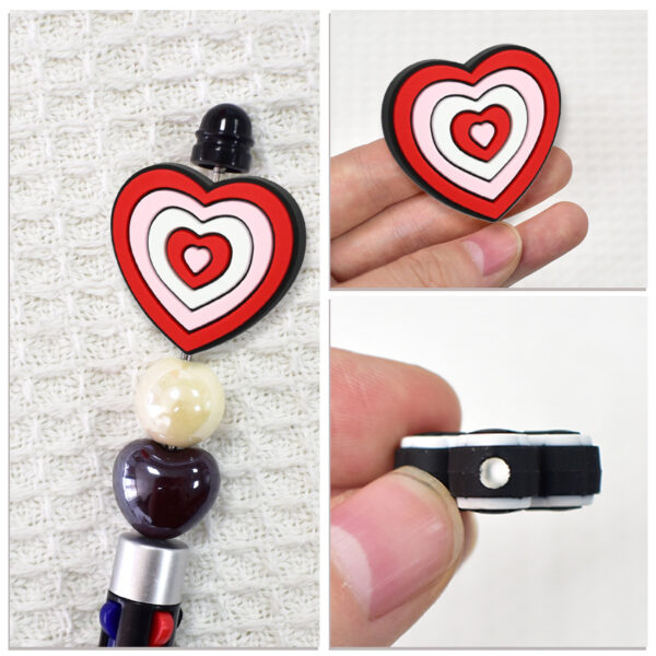 Wholesale Cartoon soft rubber beads