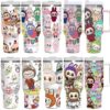 Wholesale Cartoon 40oz large capacity 304 stainless steel handle car c