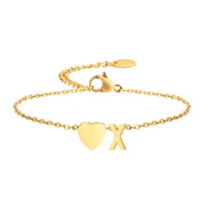Gold / Letter X