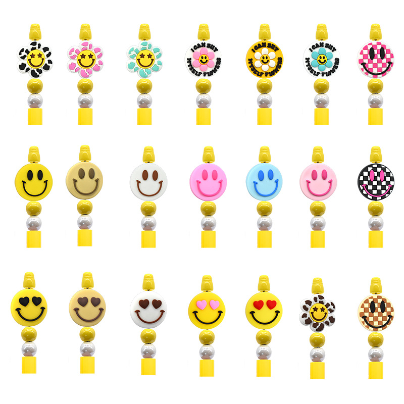 Wholesale Flower expression pattern bead