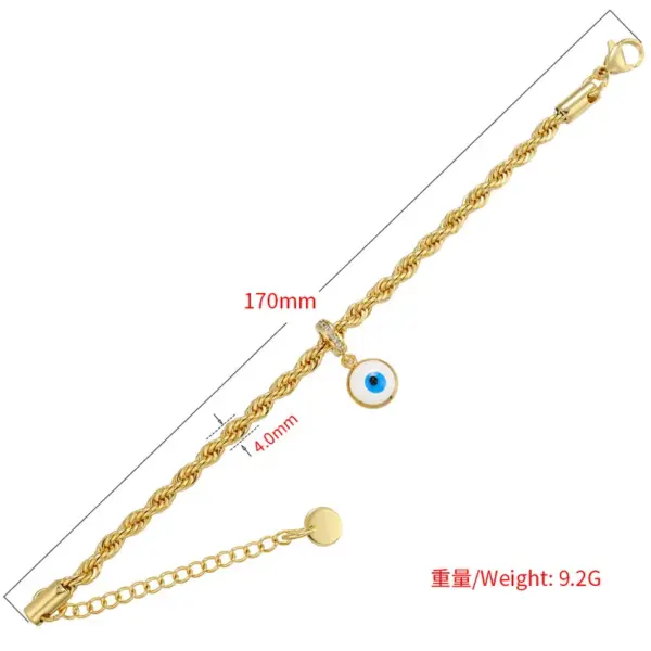 Wholesale Copper Fashion Geometric No Inlaid Bracelets