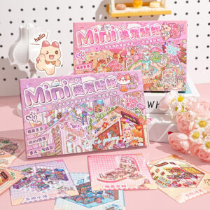 oly-b3832c9dc060fbaf69b86af1f6685be3 Wholesale miniature world mini landscaping stickers gift box 3d stereo stacking visual scene stickers children DIY handmade