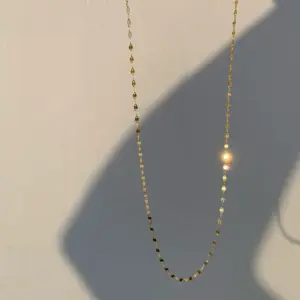 Golden Lip Chain 40 5cm Long