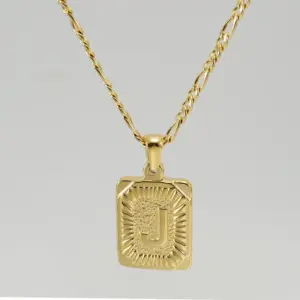 Gold J [with Chain]]