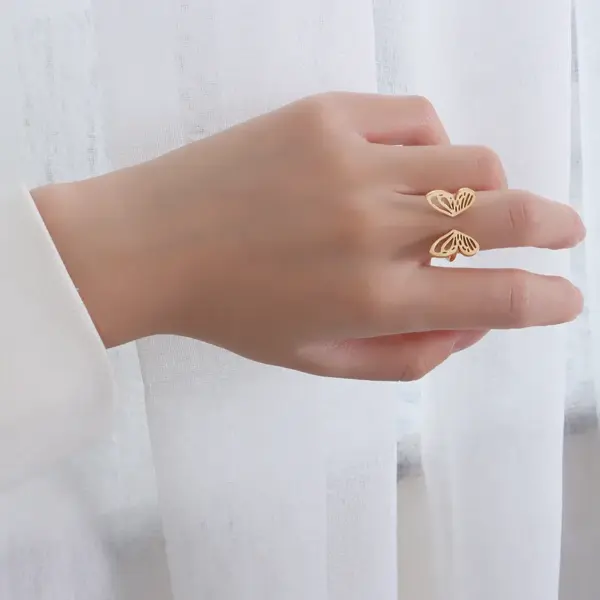 Wholesale PVD Coated Real Gold Plated 18K Gold Geometric 304 Stainless Steel Fashion Waterproof Non Tarnish