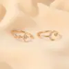 Copper Plating Moon Artificial Gemstones Copper Rings