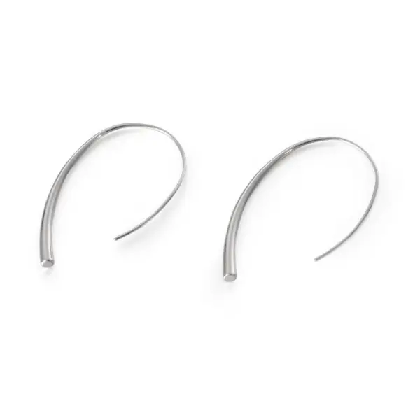 Wholesale PVD Coated 18K Gold Plated Geometric Titanium Steel Korean Style Waterproof Non Tarnish Earrings