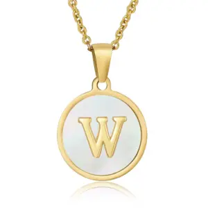 Gold W (Including Chain)