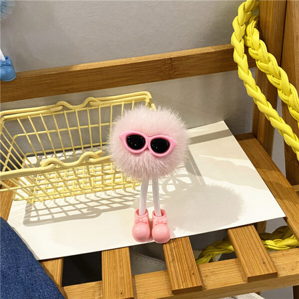 Wholesale Creative shoes key chain cute three-dimensional cartoon small briquettes doll bag pendant car key chain ornaments gift