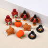oly-b3ddfbf7a75b2f1dfacb0f7820bd25ef Wholesale Cross-Border 3D Thanksgiving Silicone Beads DIY Holiday Party Decorations Beaded Three-Dimensional Pumpkin Silicone Beads