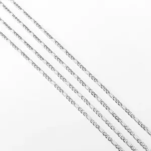3mm Steel Figaro Chain / 55 5cm Extension Chain