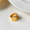 oly-b40d68d81aae732003735d43aceac6fb Wholesale PVD Coated Real Gold Plated 18K Gold Solid Color 304 Stainless Steel Commute Waterproof Non Tarnish Rings