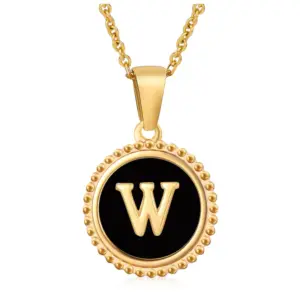 Gold W (Including Chain)