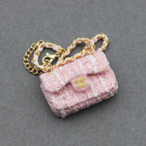 One shoulder scented cloth bag pink