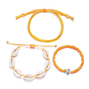 Orange three-piece set