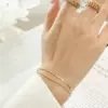 oly-b433987ecccafe4bc9d3c4f8abaca55e Wholesale PVD Coated Real Gold Plated 18K Gold Geometric 304 Stainless Steel Simple Style Waterproof Non Tarnish 304 Stainless Steel Bracelets