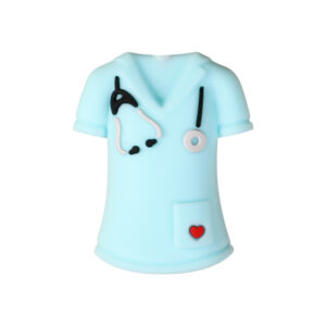 3d blue nurse uniform