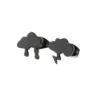 Wholesale PVD Coated 18K Gold Real Gold Plated Geometric 201 Stainless Steel Fashion Waterproof Non Tarnish Ear Studs