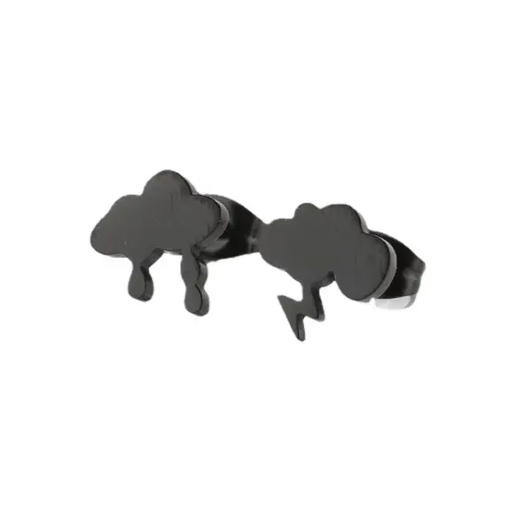 Wholesale PVD Coated 18K Gold Real Gold Plated Geometric 201 Stainless Steel Fashion Waterproof Non Tarnish Ear Studs