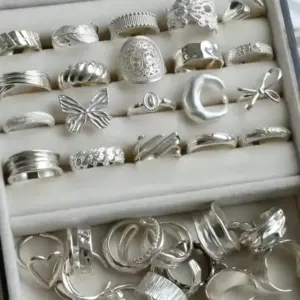 Wholesale Summer Copper Ring Women's Unique Design High-End Feelings Non-Fading Open Simple Style Accessories