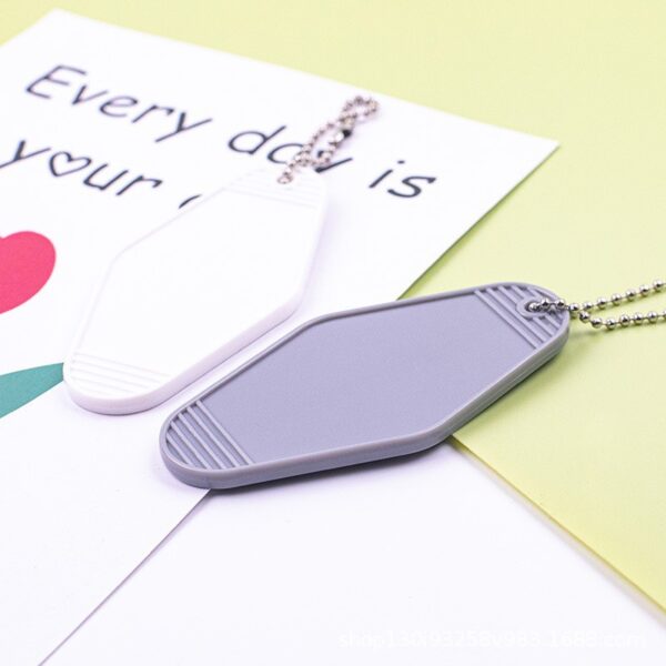 Wholesale Luggage luggage tag wholesale plastic round diamond number plate hotel key card buckle label tag tag printing Logo