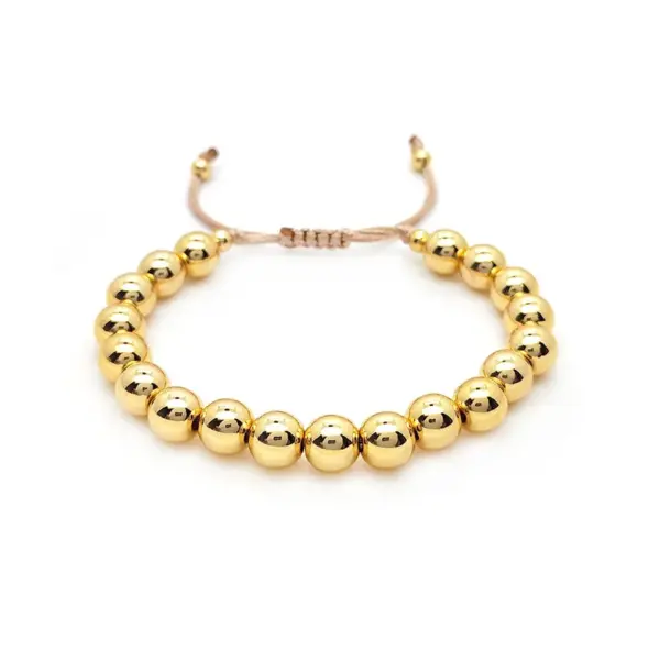 Wholesale Retro Star Heart Shape Pearl Soft Clay Copper Bracelets In Bulk