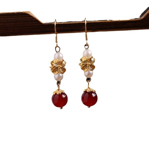 Wholesale Vintage court style ethnic antique earrings