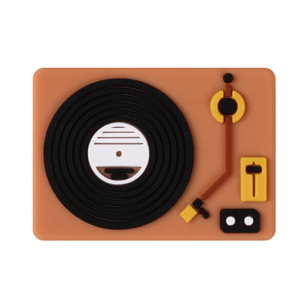 oly-b45ee34b64bb9606f0fbcf604cc2f40f Wholesale music series silicone beads loose beads simulation retro soft rubber record player op beads DIY jewelry