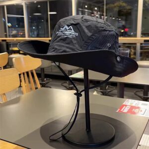 Outdoor Fishing Fisherman Hat-Black / Adjustable (head circumference 56-59cm)