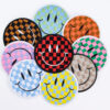 Wholesale Smiley Face Embroider Cloth Stickers Cartoon Round Embroider Stickers