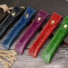 Wholesale Pencil case vintage pure handmade crazy horse leather first layer cowhide pen case
