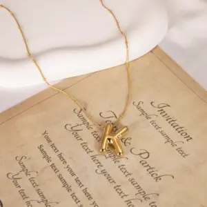 Gold / Letter K