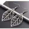 Wholesale leaf pendant earrings