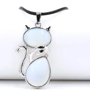 Opal (Synthetic) (Send Leather Rope)