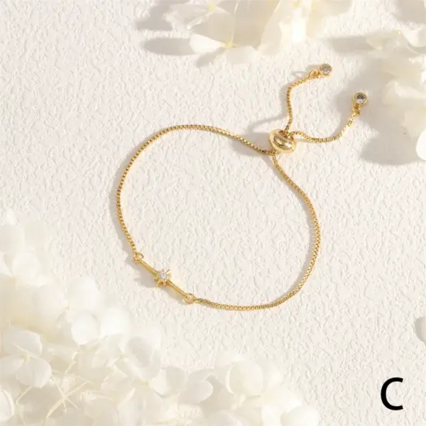 Wholesale Copper 18K Gold Plated IG Style Simple Style Commute Clouds Car Elephant Inlay Zircon Bracelets