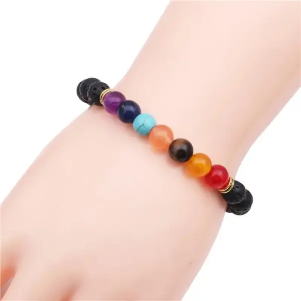 Wholesale Fashion Printing Natural Stone No Inlaid Bracelets In Bulk
