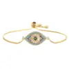 Fashion Geometric Copper Zircon Bracelets In Bulk