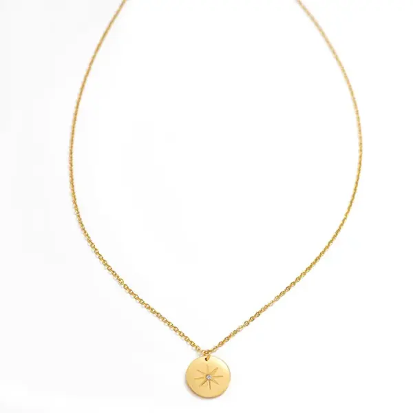 PVD Coated 14K Gold Real Gold Plated 304 Stainless Steel Luxurious Waterproof Non Tarnish 304 Stainless Steel Necklace
