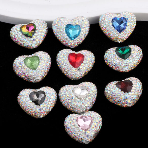 oly-b4ed8388d80965e96b0b593778c2907f Wholesale Love Western Region White Series Soft Clay ill Ball Wearable Pen Straight Hole Beads DIY Mobile Phone Chain Key Chain Bag Chain Aessories