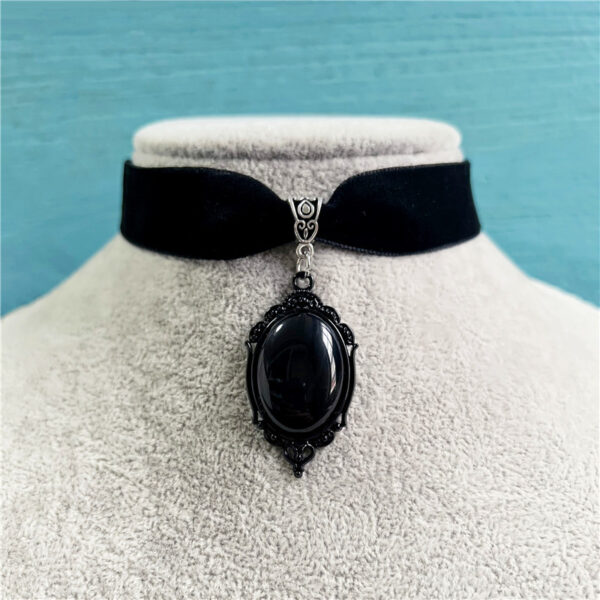 Wholesale Cross Border Trade Handmade Veet Vintage Necklace Various Gothic Jewelry