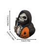 Wholesale Halloween Scythe Skeleton Decoration Home Statue Ornaments Crafts
