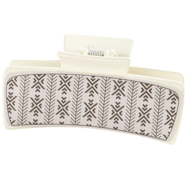 oly-b51c26fd74bbaebe35e57edfed743249 Wholesale white leather square hair hairpin Hair Clips