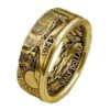 Wholesale AliExpress explosions cross-border best selling European and American personality retro Morgan 1945 carved letters ring ring