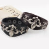 Wholesale rivet leather bracelet alloy accessories punk jewelry