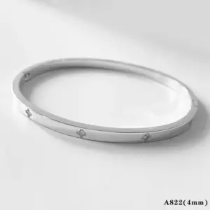 Silver Bracelet A822(4mm)