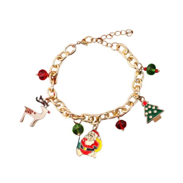 oly-b53d06e20b745138eebc3b13e3999d11 Wholesale Reindeer Snowman Bracelet