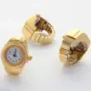 Wholesale Water Plating Clock Alloy Casual Simple Style Open Rings Rings
