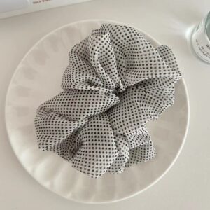 #11 white polka dots