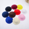 oly-b57ce5555eec58bfa1ce94e25dc98e23 Wholesale Lamb Doll DIY Original Hat Embryo Base Small Top Hat Hair Jewelry Hat Bare Cap 10.5CM Dome