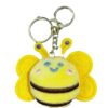 Wholesale Cartoon plush doll keychain cute bee key doll pendant clothing bag accessories brooch accessories